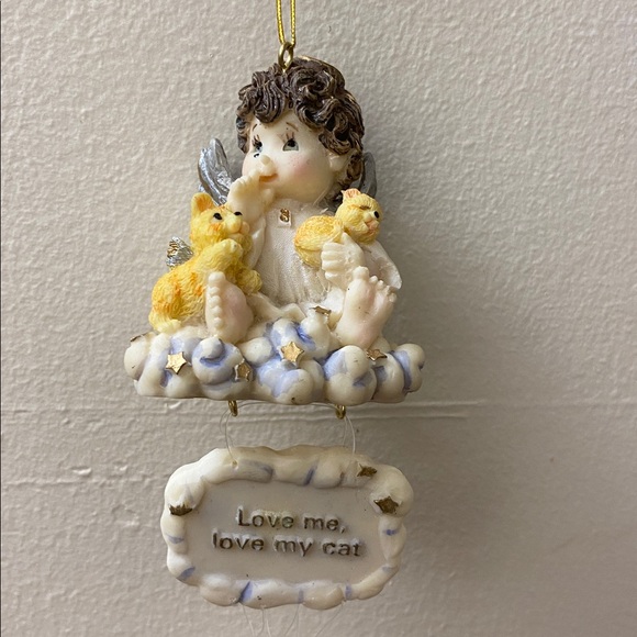 Vtg cherub Wind chime - Picture 2 of 3